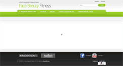 Desktop Screenshot of facebeautyfitness.lv